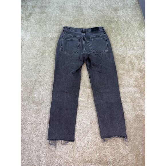 Madewell Womens Dark Gray The Curvy Perfect Vintage Jean Size 24P B641 - Picture 4 of 14
